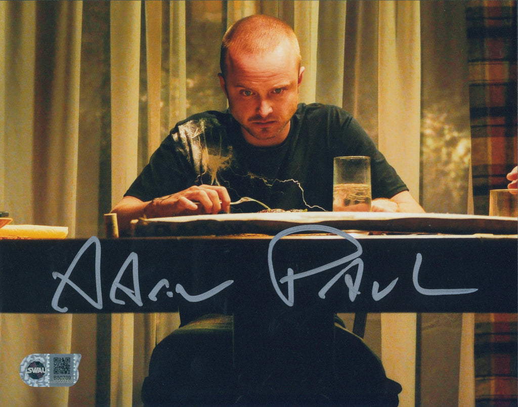 Aaron Paul Signed 8x10 Photo - SWAU Authenticated - SWAU