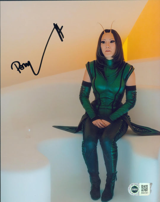 Pom Klementieff Signed 8x10 Photo - SWAU Authenticated