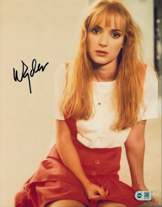 Winona Ryder Signed 11x14 Photo - SWAU Authenticated