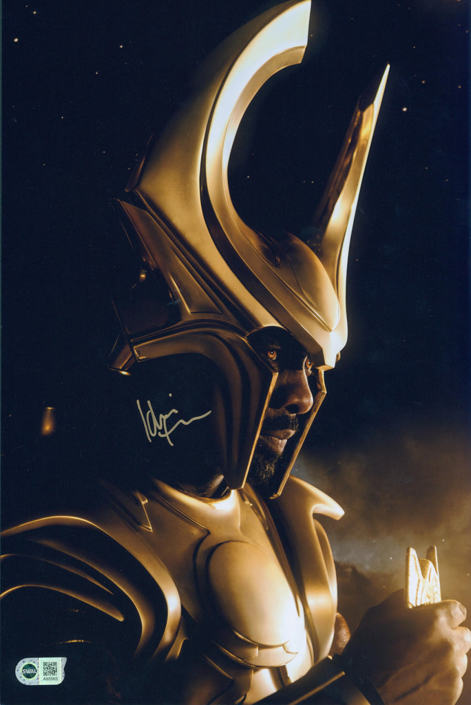 Idris Elba Signed 11x17 Photo - SWAU Authenticated - SWAU