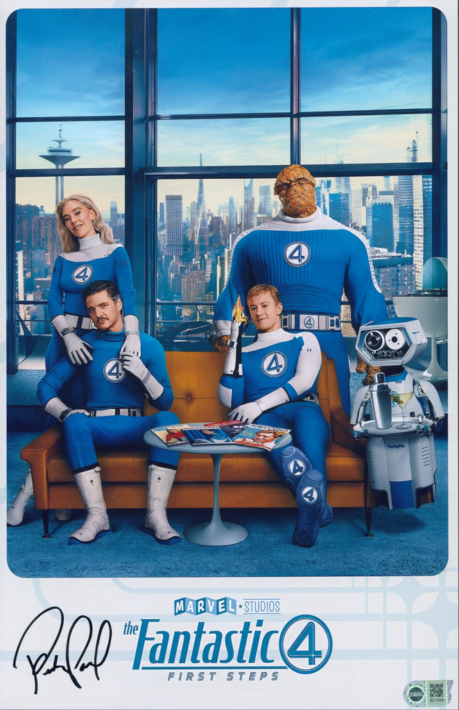 Pedro Pascal Signed 11x17 Photo - SWAU Authenticated