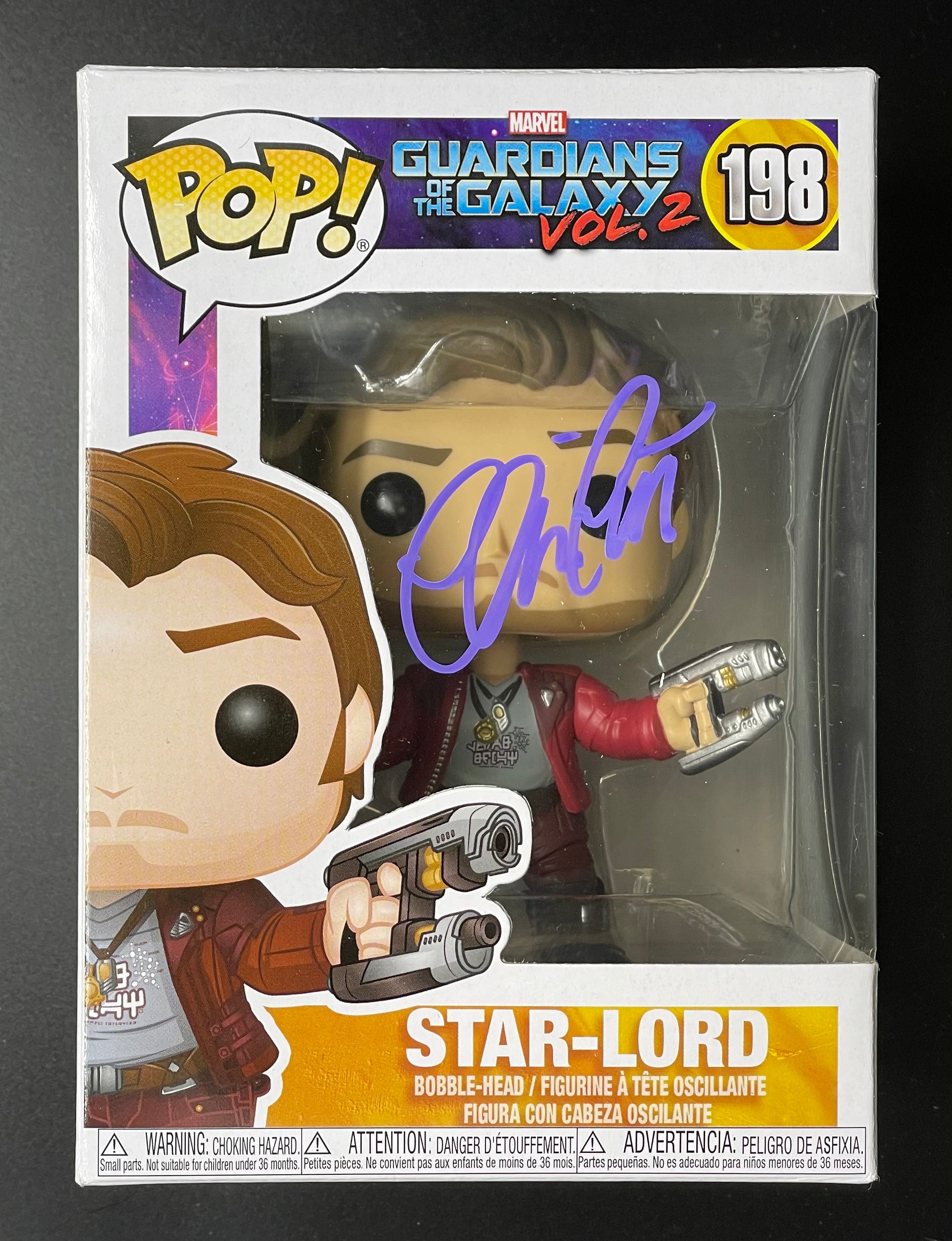 Chris Pratt Signed Funko POP! - SWAU Authenticated - SWAU