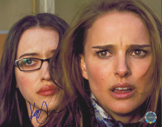 Natalie Portman & Kat Dennings Signed 11x14 Photo - SWAU Authenticated
